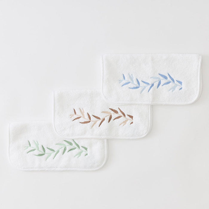Willow Embroidered Washcloths (pair)