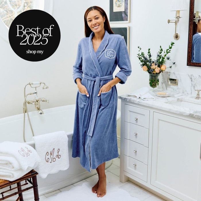 Women's Long Scallop Lightweight Robe