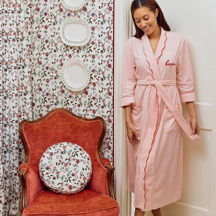 Women's Long Scallop Lightweight Robe