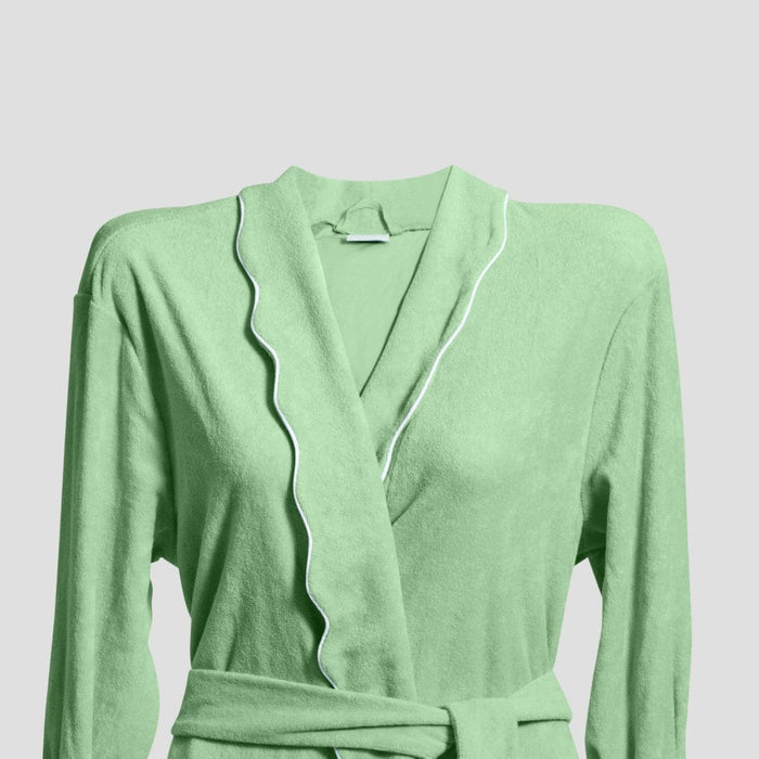 Women's Long Scallop Lightweight Robe