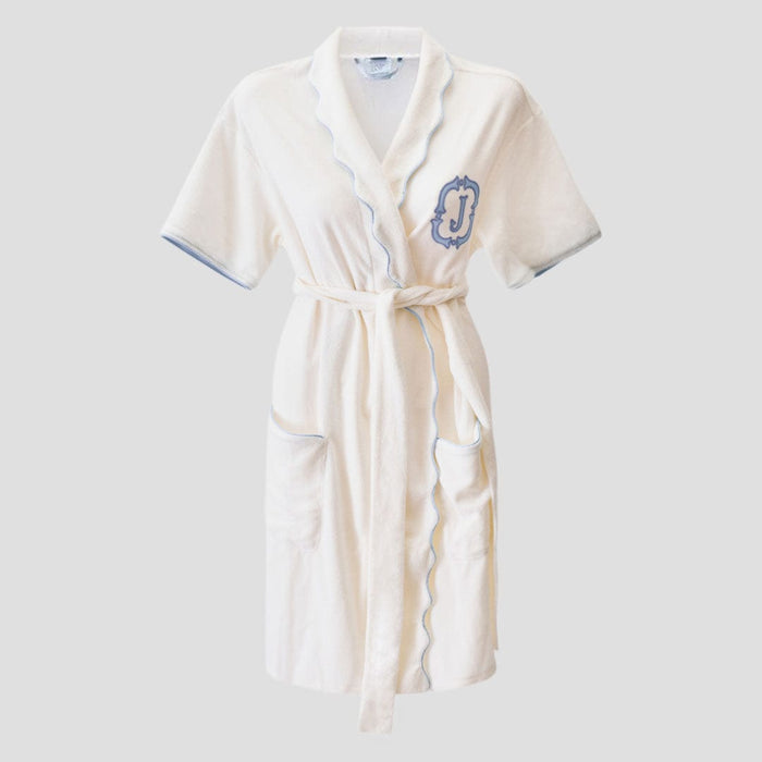 Women’s Short Scallop Lightweight Robe