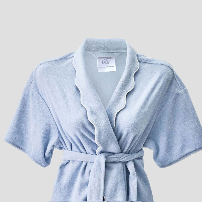 Women’s Short Scallop Lightweight Robe