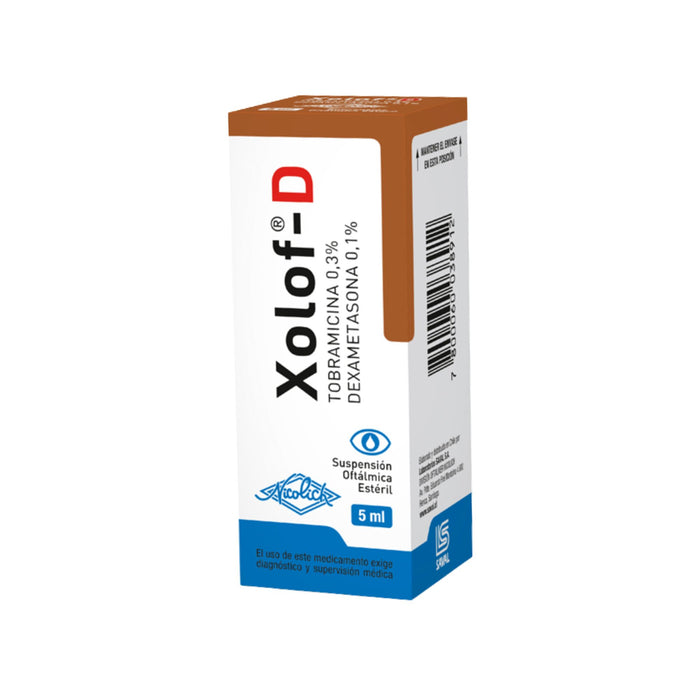 Xolof D Tobramicina Dexametasona Colirio X 5Ml