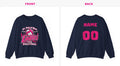 Youth Sizes - NAVY- Customizable VB Crewneck
