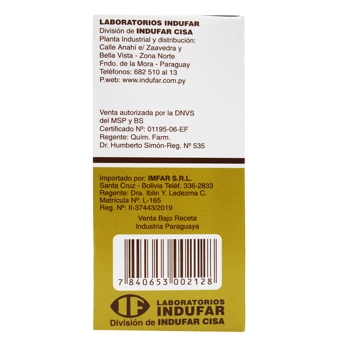 Zentrol 1Mg 5Ml Jbe X 120Ml Ketotifeno