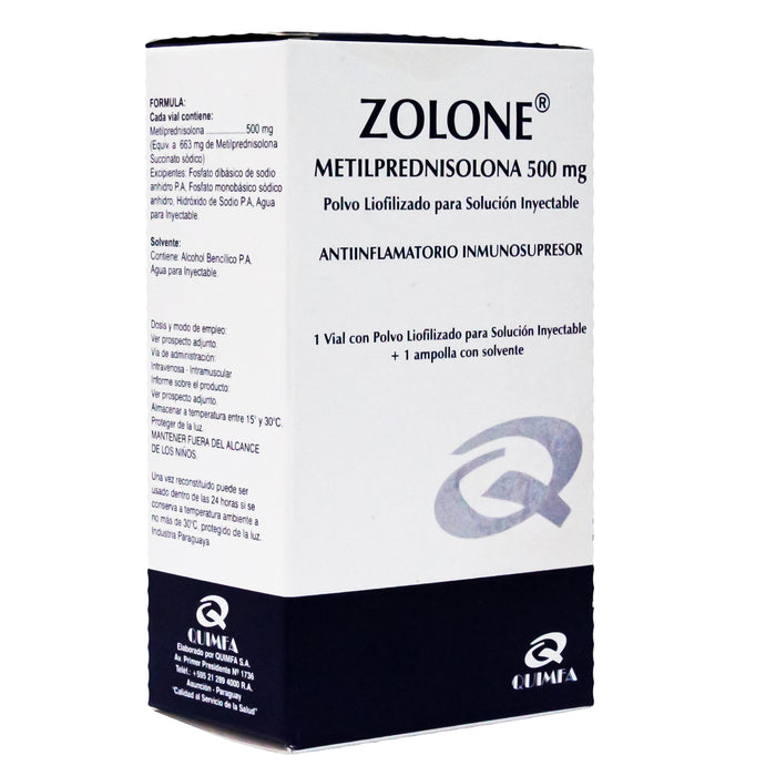 Zolone 500Mg Im Iv Metilprednisolona X Ampolla
